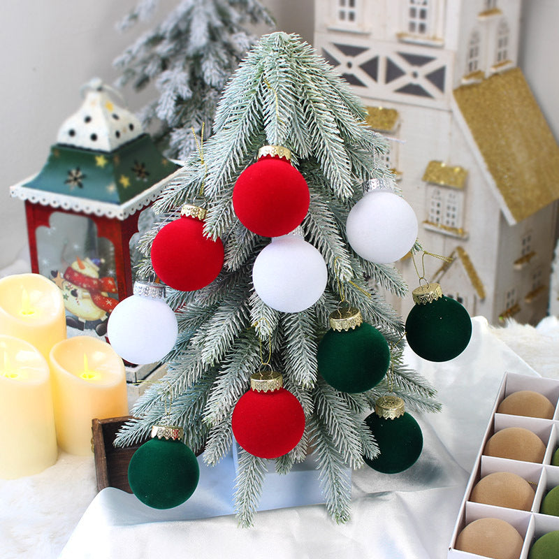6cm Christmas ball, Christmas tree ornament, holiday decoration