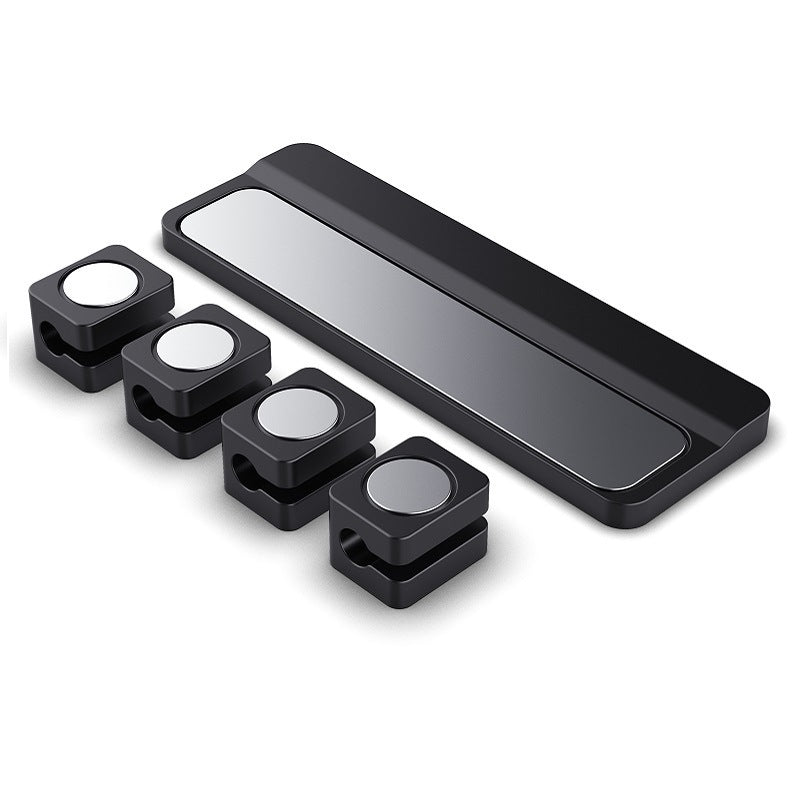 Office Desktop Magnetic Holder Cord Organizer