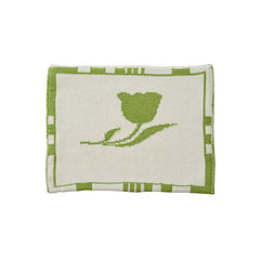Vintage Tulip Living Room Organizer Knitted Tissue Bag