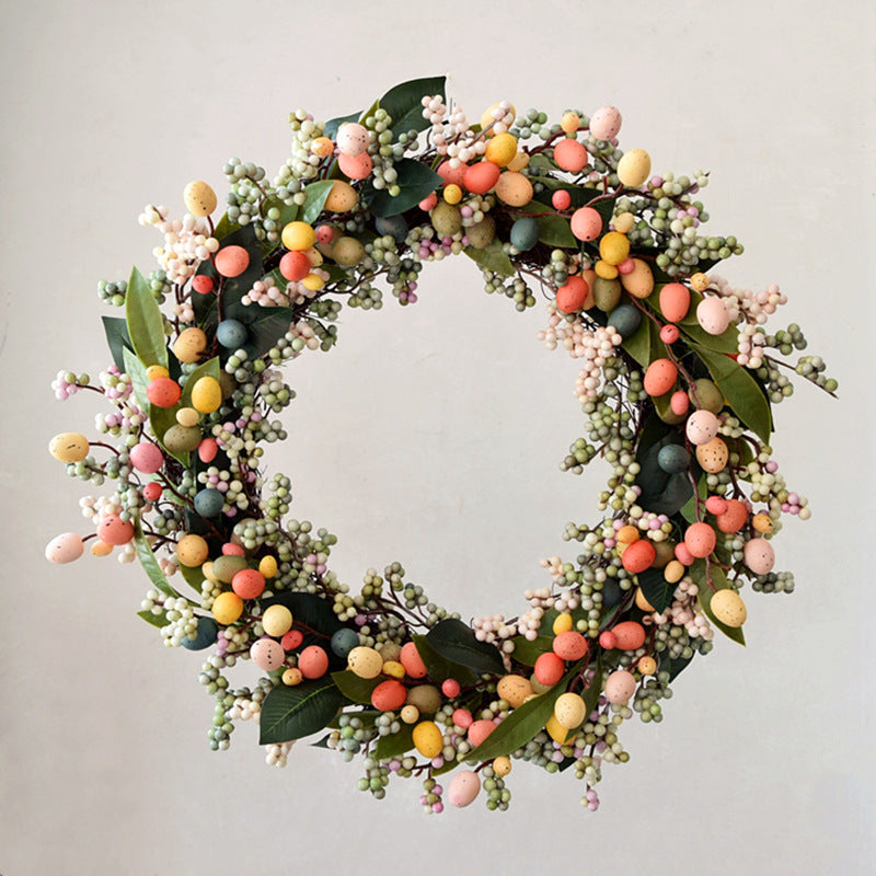 Garden Spring Wall Hangings 40cm Easter Egg Garland