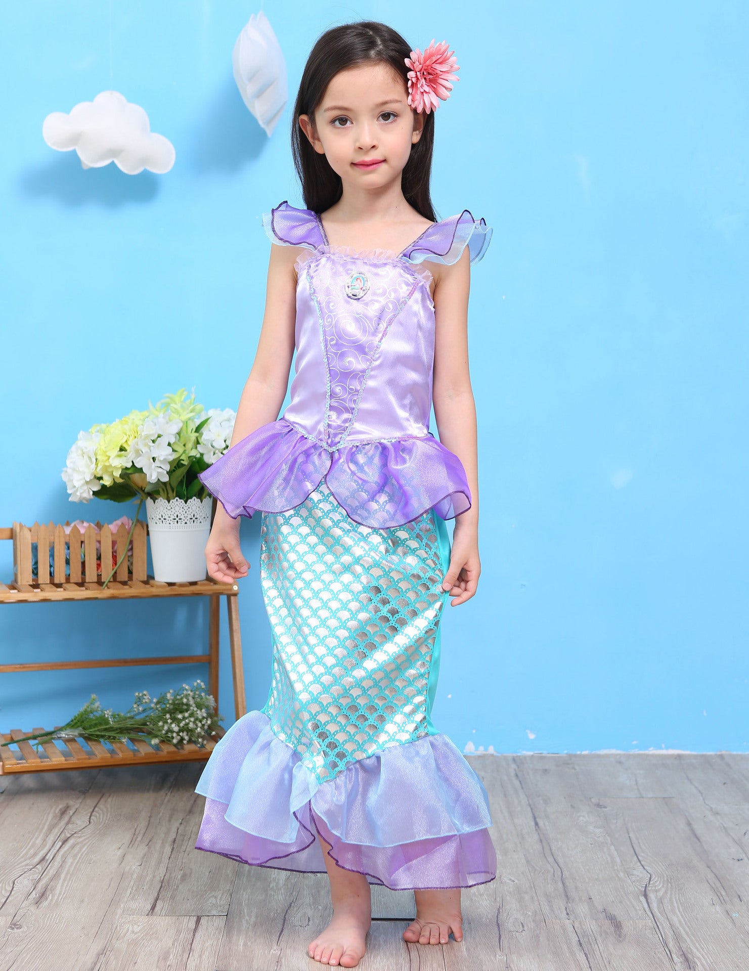 Children's Clothing Girls Princess Dress Children's Halloween Dress Costume