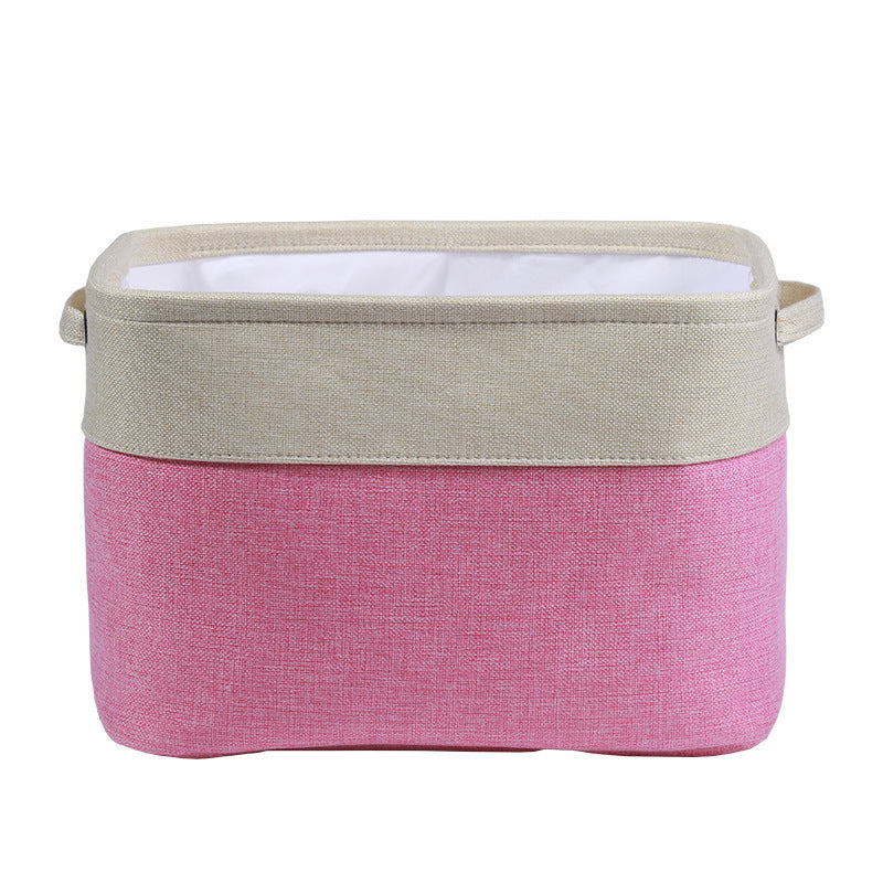 Personalized Pet Dog Toy Storage Basket Dog Canvas Bag Fold