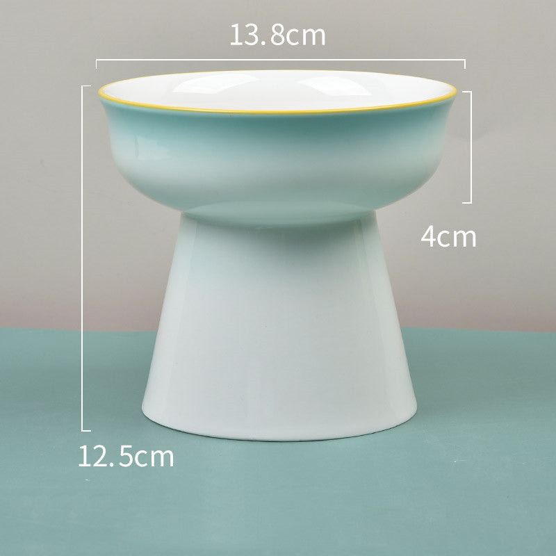 Cat Food Bowl Anti Overturning Dog Bowl