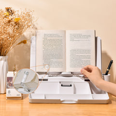 Multifunctional Reading Shelf Whiteboard With Organizer