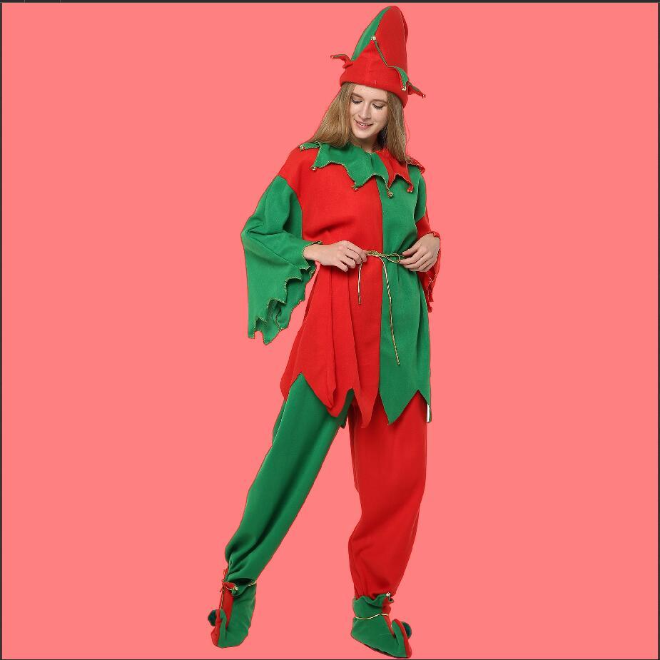 Costume Christmas Elf Women's Suit