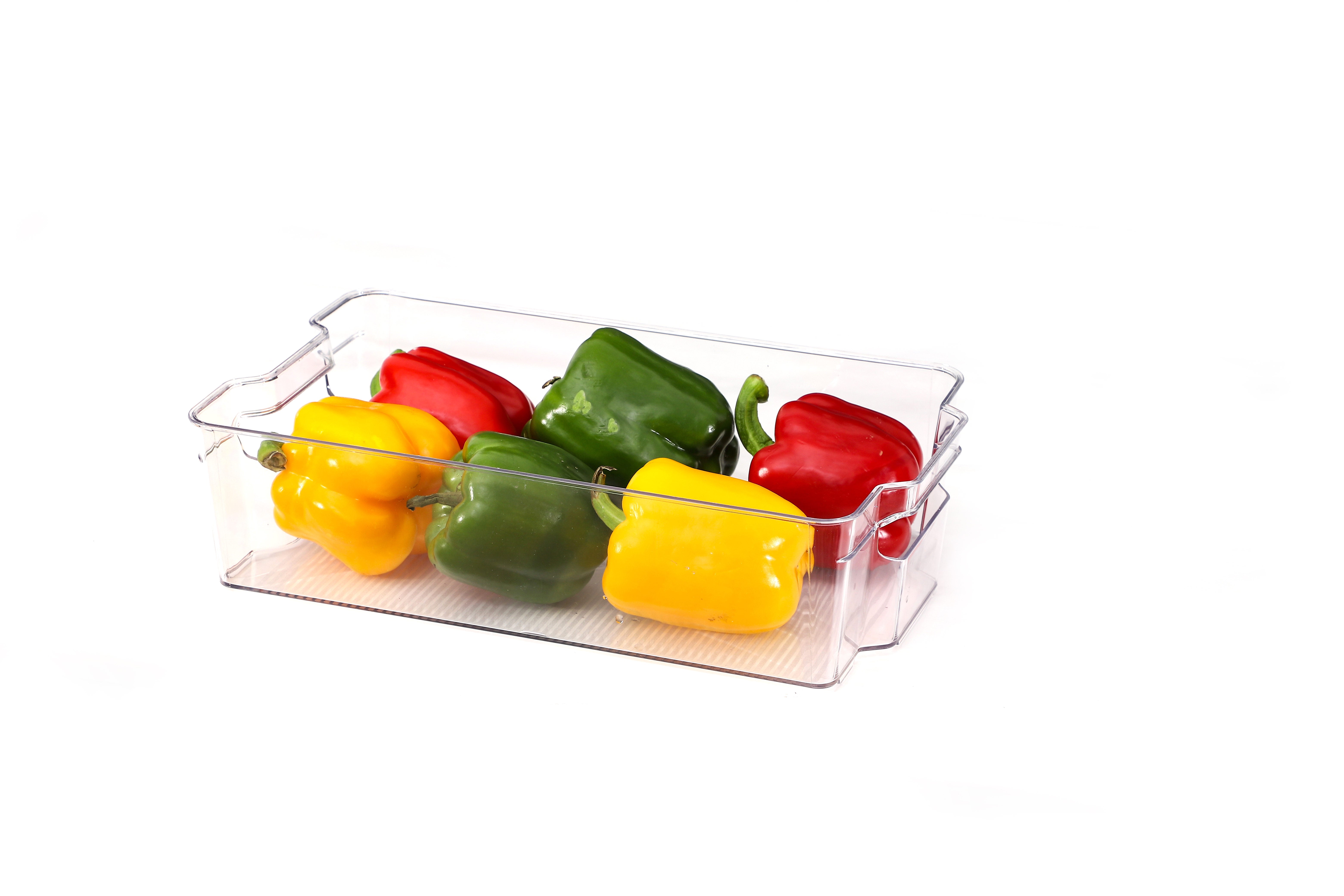8pcs Refrigerator Organizer Small Size Fridge Bin Set