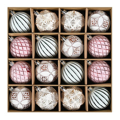 Christmas Ball Gift Box Vintage Christmas Ball Christmas Decorations Christmas Tree Pendant 6cm Christmas Ball