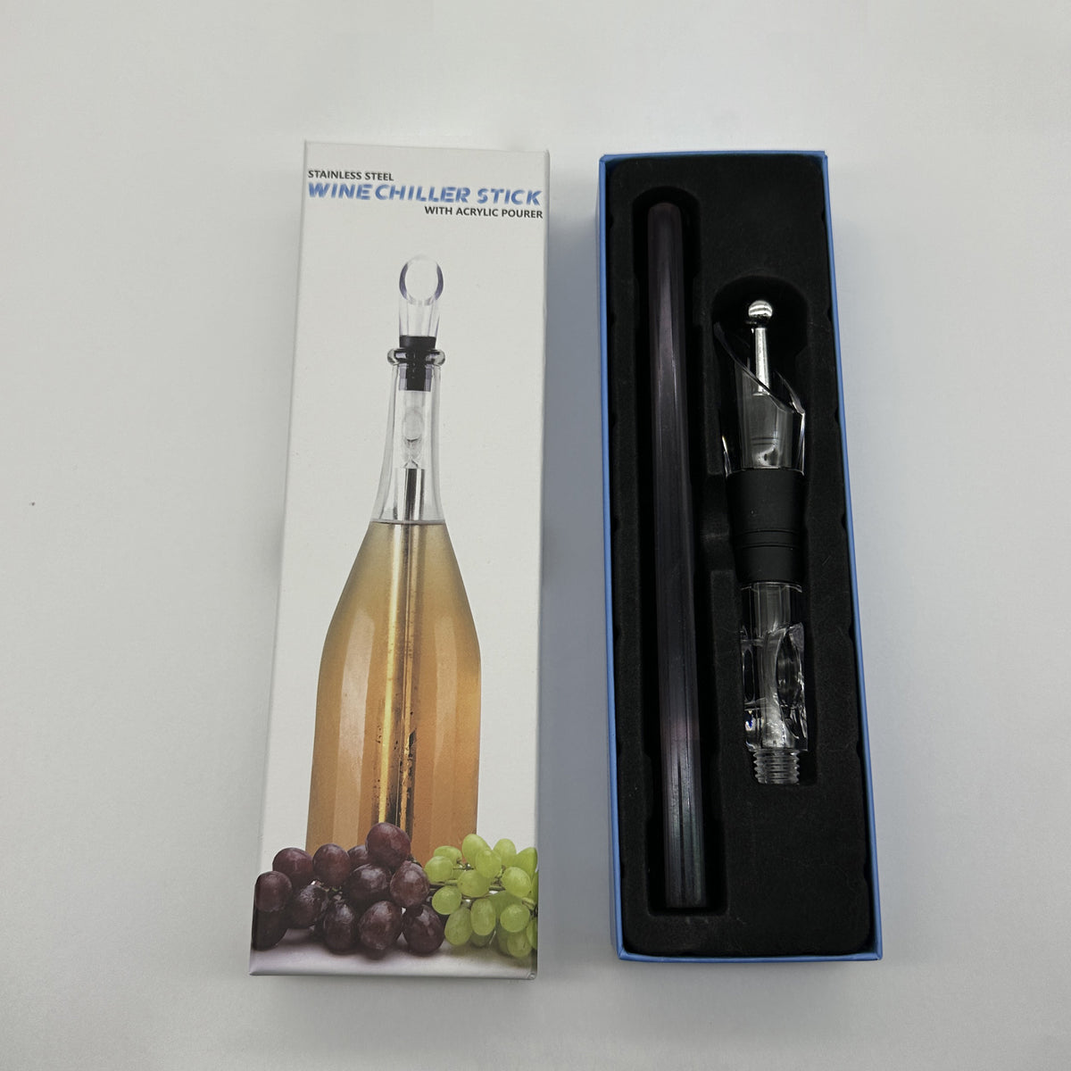 Wine Bottle Cooler Stick Stainless Steel Wine