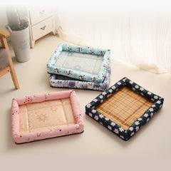Universal Summer Mat Ice Silk Dog Cat Kennel