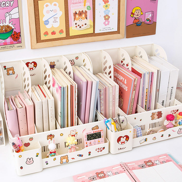 Home Fashion Simple Desktop File Organizer