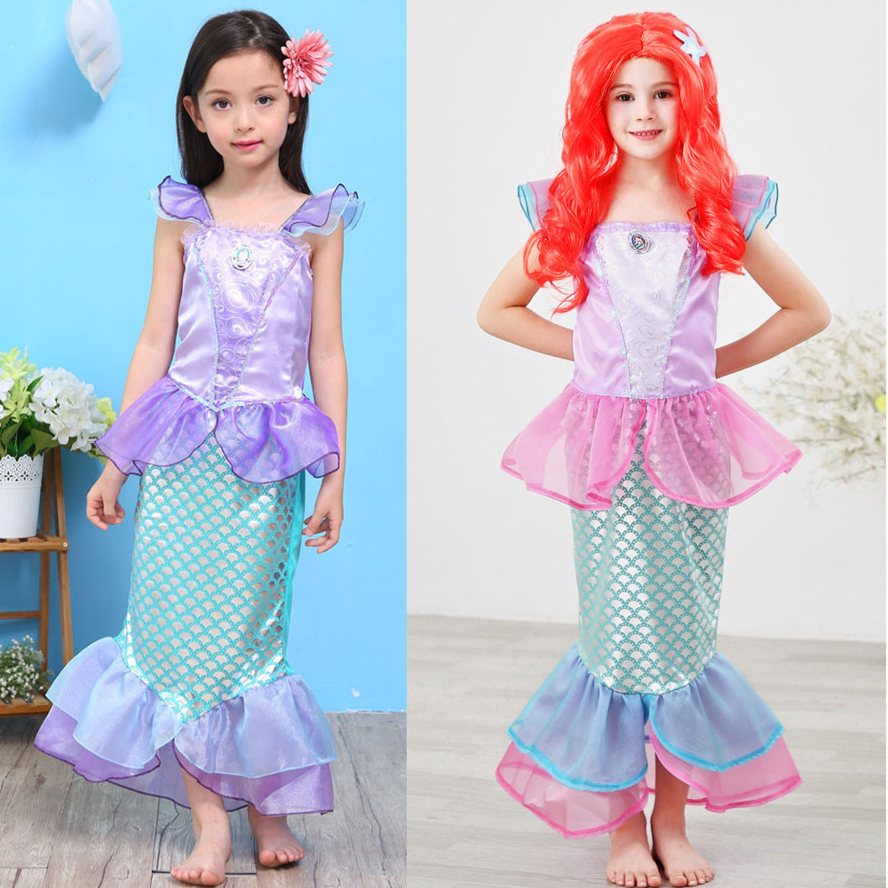Children's Clothing Girls Princess Dress Children's Halloween Dress Costume
