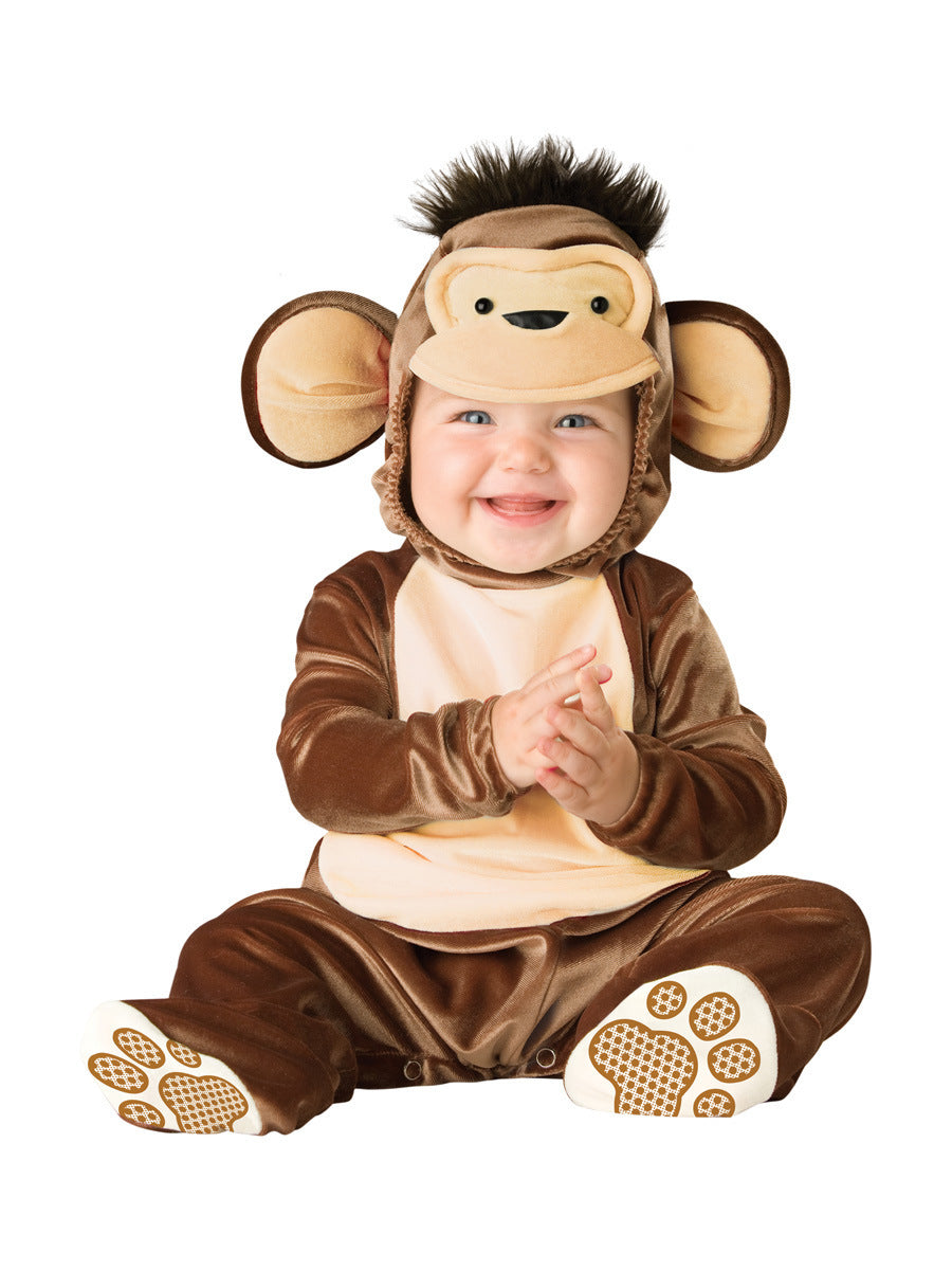 Halloween Christmas Baby Animal Modeling Jumpsuit Photography Performance Costume