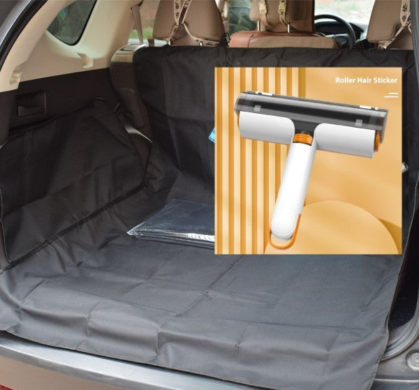 New Dog Mat In The Car Boot Of Pets