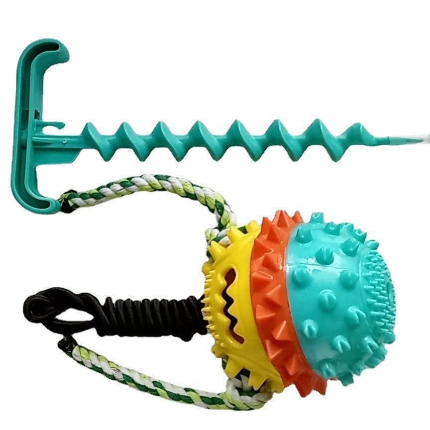 Pet Trainer Dog Toy Outdoor Rope Ball