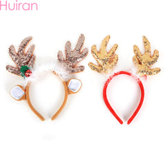 Merry Christmas Sequins Headband Christmas Ornaments Xmas Decooration Christmas Party Happy New Year Cristmas