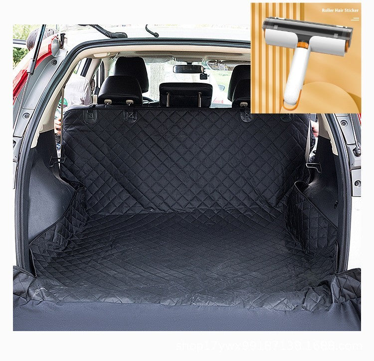 New Dog Mat In The Car Boot Of Pets