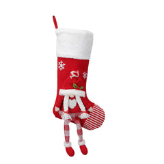 Christmas Socks Santa Claus Snowman Elk Socks Christmas Tree Pendant Gift Bag