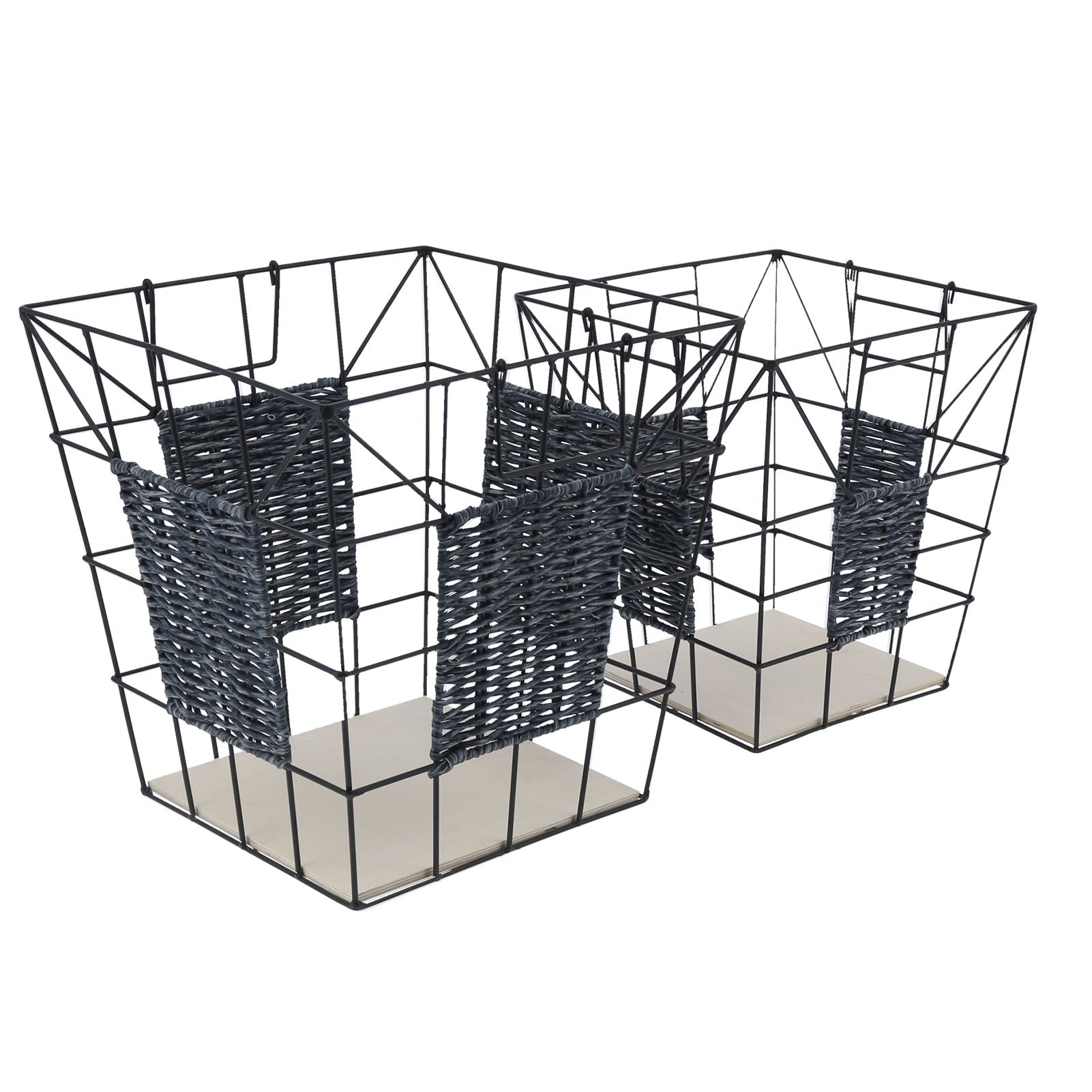 Simple Laundry Basket Set Large Capacity Outdoor Storage Basket Clothes Organizer