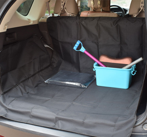 New Dog Mat In The Car Boot Of Pets