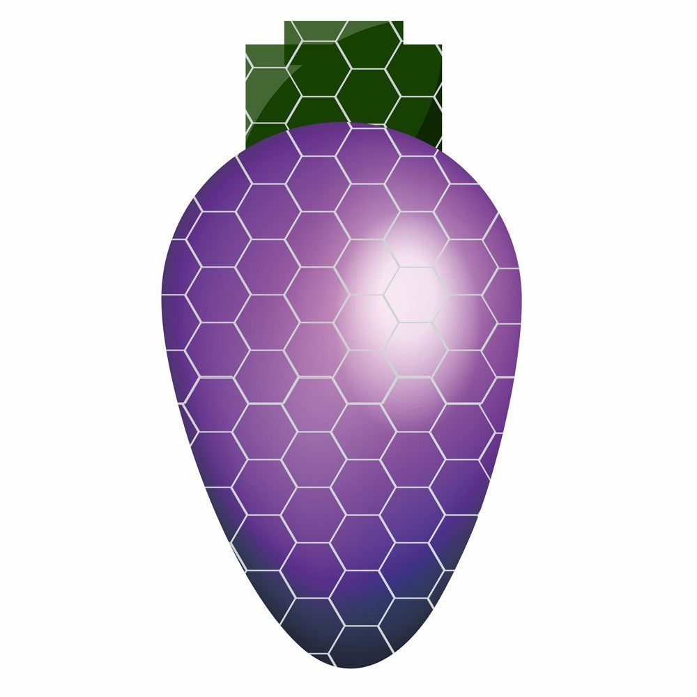 Reflective honeycomb lattice soft magnetic car sticker Easter Easter egg rabbit Santa Claus