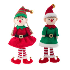 Creative Christmas Cute Elf Doll Small Pendant Christmas Tree Decoration Pendant Accessories