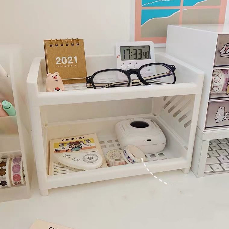 Student Stationery Cosmetics Organizer Japanese And Korean Storage Rack