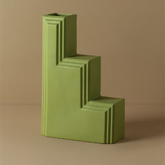 Geometrically Simple Art Vase Ornaments