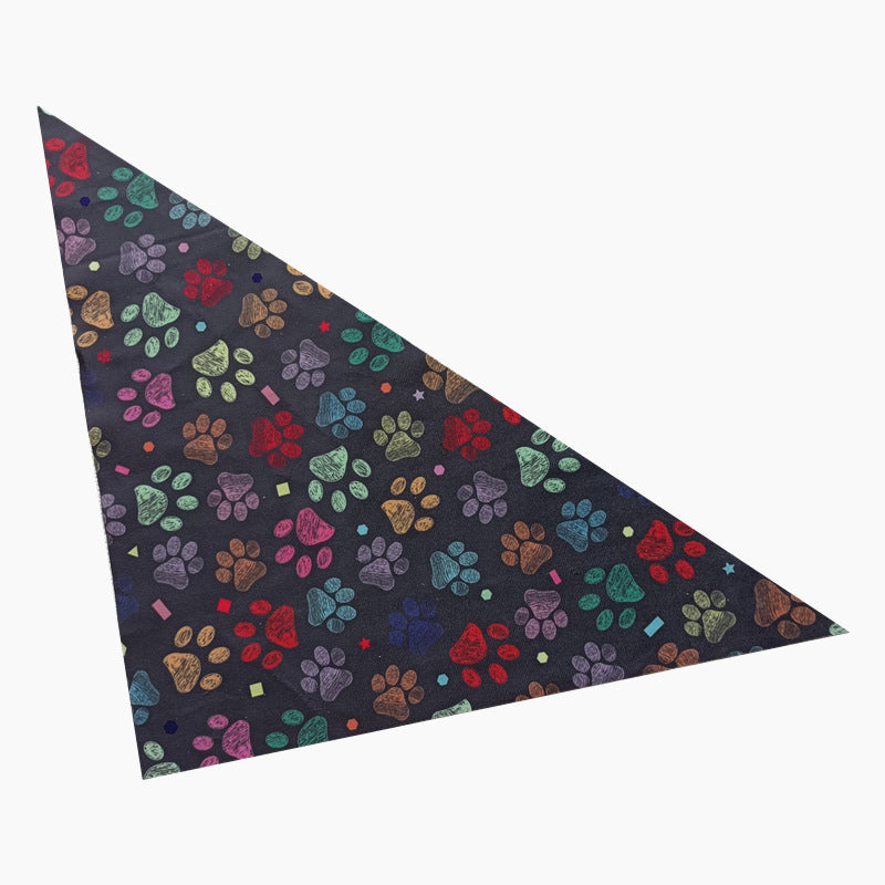 Cartoon Pet Triangle Scarf Halloween Dog Slobber Scarf