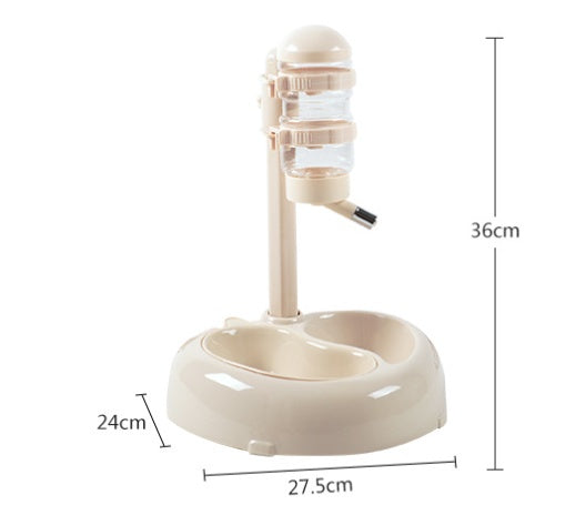 Pet Non-wet Mouth Dog Water Dispenser Automatic Hanging Vertical