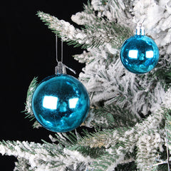 Christmas gift box decoration ball pendant DIY Christmas tree hanging ball decoration party colorful ball decoration Christmas ball set