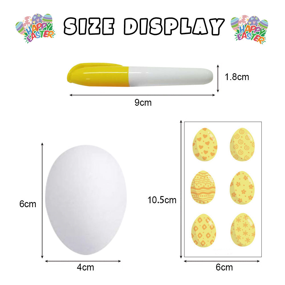 Easter DIY Set Hand-painted Egg Decoration Holiday Pendant Parent-child Interaction