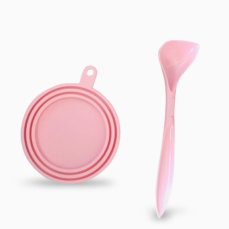 Silicone Lid, Sealing Lid, Fresh-keeping Lid, Dog And Cat Feeding Spoon Seal