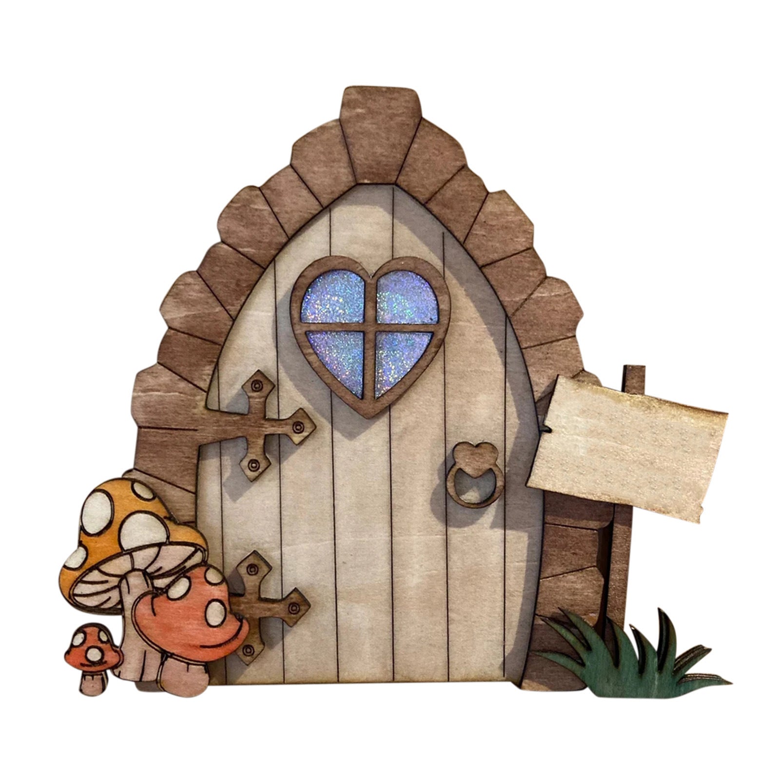 Easter Bunny Fairy Door Craft Decoration