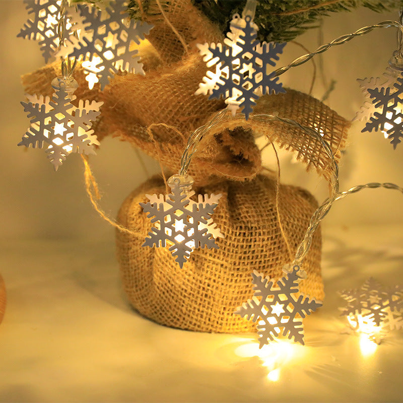 Christmas Iron, Santa Claus, Snowman, Deer, Christmas Tree, Christmas Socks, Mixed Elements, Decorative LED Lights