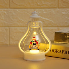 Christmas LED Light Children's Handheld Window Display Christmas Tree Pendant