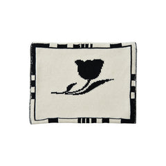 Vintage Tulip Living Room Organizer Knitted Tissue Bag