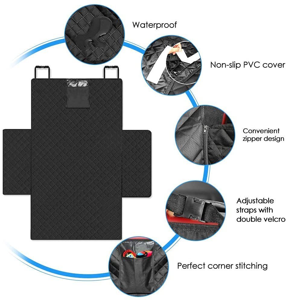 New Dog Mat In The Car Boot Of Pets