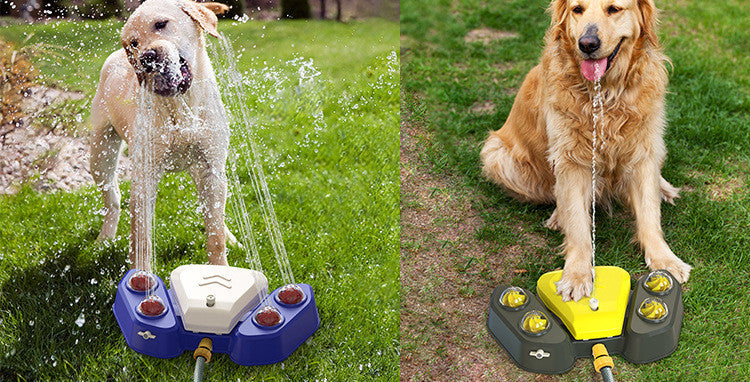 Cross-border Dog Toy Foot Automatic Water Feeder Water Dispenser