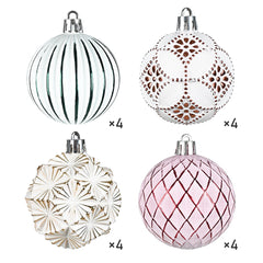 Christmas Ball Gift Box Vintage Christmas Ball Christmas Decorations Christmas Tree Pendant 6cm Christmas Ball