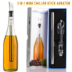 Wine Bottle Cooler Stick Stainless Steel Wine