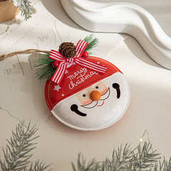 Painted Iron Bell Pendant Christmas Ornament Pendant Shop Decoration Christmas Tree Scene Arrangement