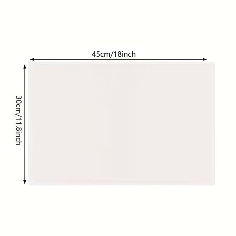 Christmas meal mat solid color snowman white linen printed table mat restaurant Christmas decoration insulation mat
