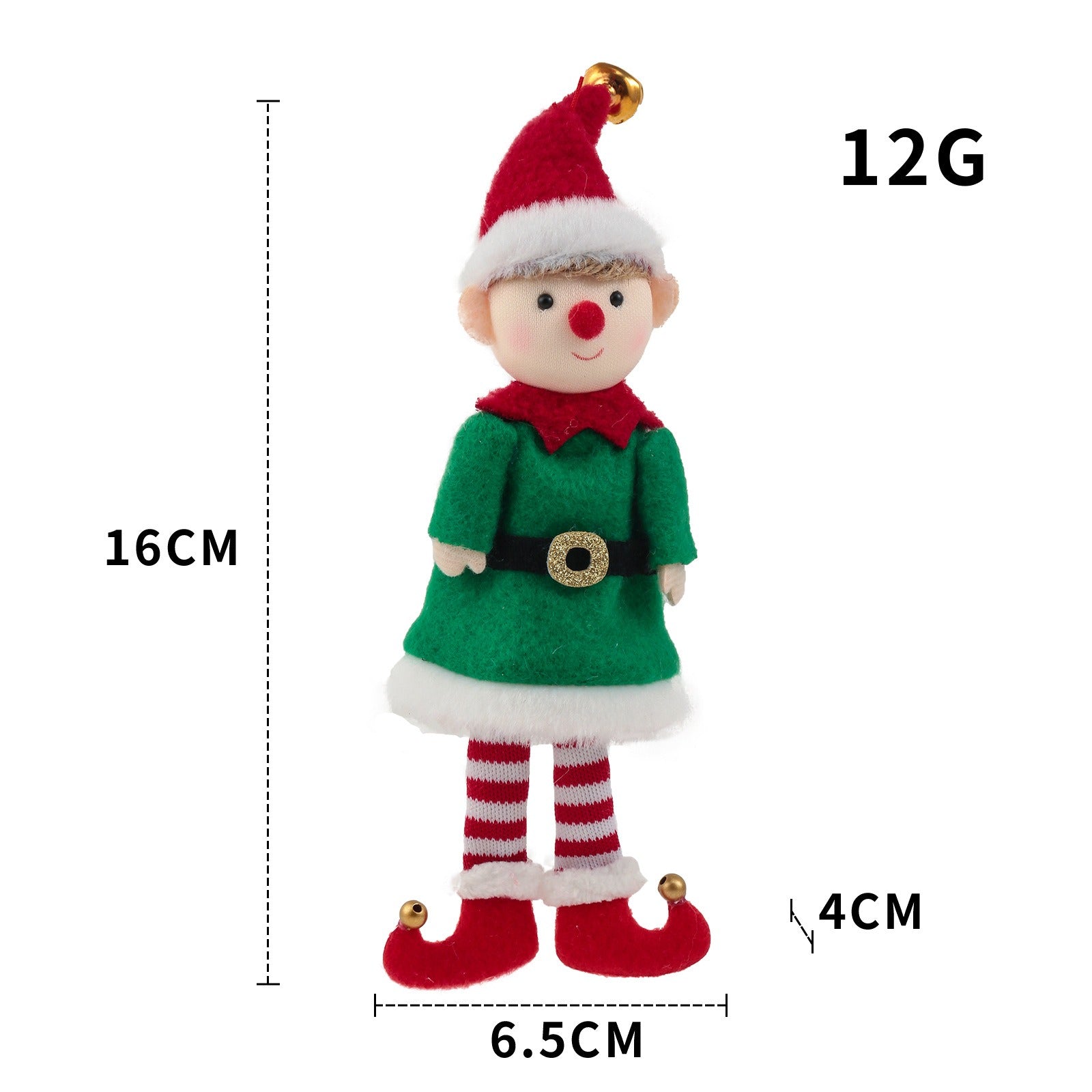 Creative Christmas Cute Elf Doll Small Pendant Christmas Tree Decoration Pendant Accessories