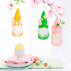 Easter Plush Doll Decoration Faceless Doll Pendant Holiday Theme Decoration Pendant Hanging Decoration Kids Toys Home Decor