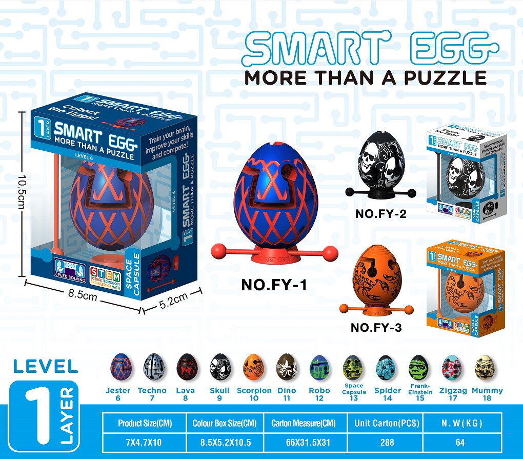 Maze eggs easter egg Children's Puzzle Maze Ball Toy Magic Maze Ball Magic Intellect Ball Creative