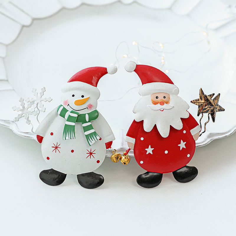 Santa Claus Snowman Wine Bottle Decoration Santa Claus Christmas Pendant Wine Bottle Christmas Decoration Ornament