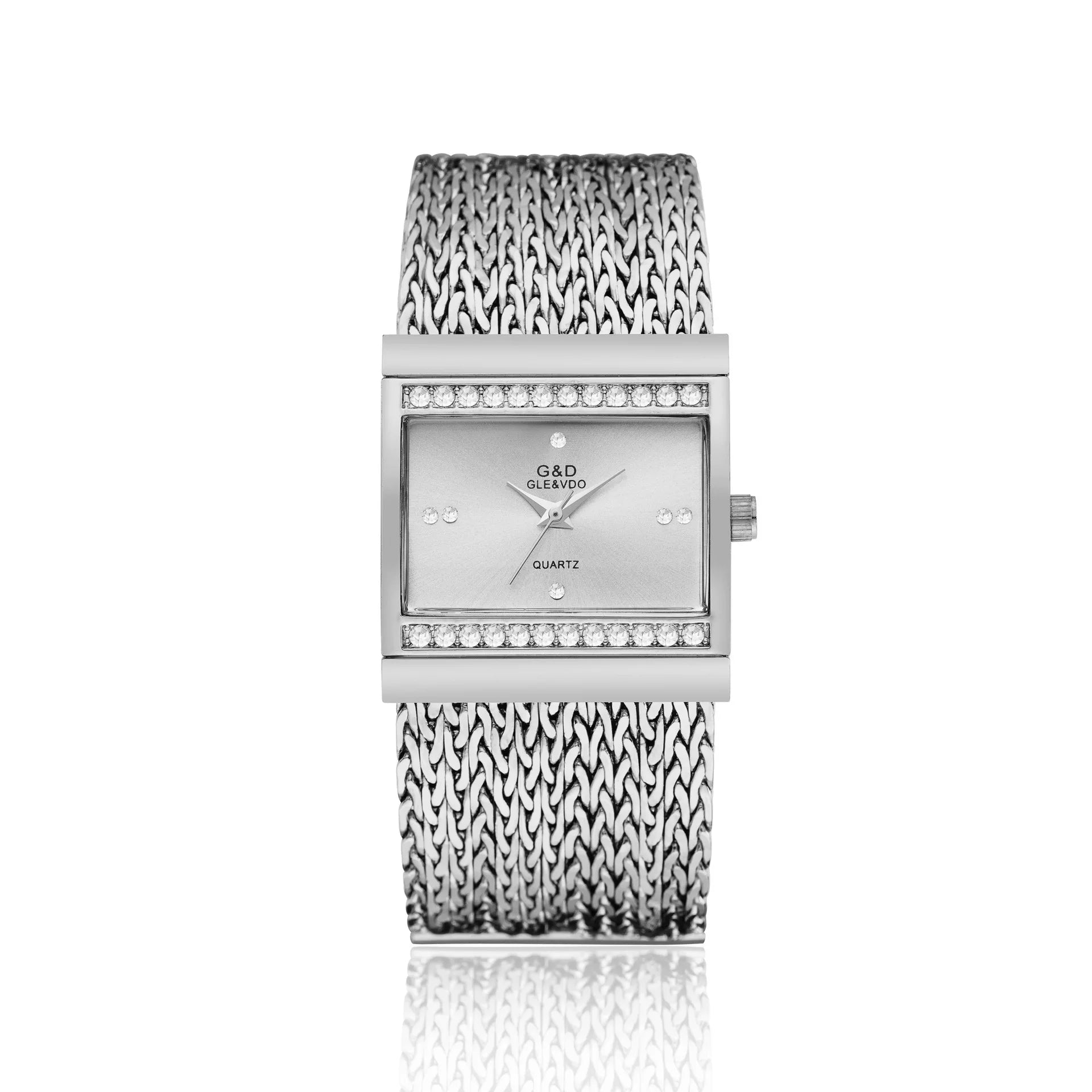 Ladies Wrist Watches Woman Famous Brand Dress Square Design Female Wristwatch Gold Stainless Steel Clock Montre Femme 2024