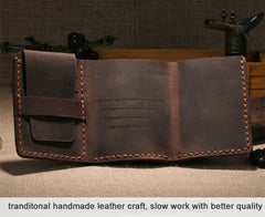 The Secret Life Of Walter Mitty Vintage Leather Men Wallet Genuine leather Wallet Men Purse Handmade male Wallet Money holder