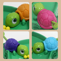 TikTok Internet Popular Children's Turtle Bean-eating Toy Parent-child Interactive Multiplayer Play Desktop Game Educational Toy
