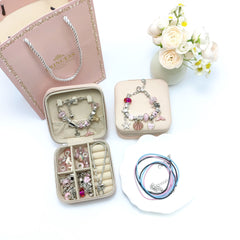 Children's Birthday Gifts for Girls, Girls' Toys, 6-8 Year Old Little Girls' Jewelry Box, 9-12 DIY Bracelet Jewelry
